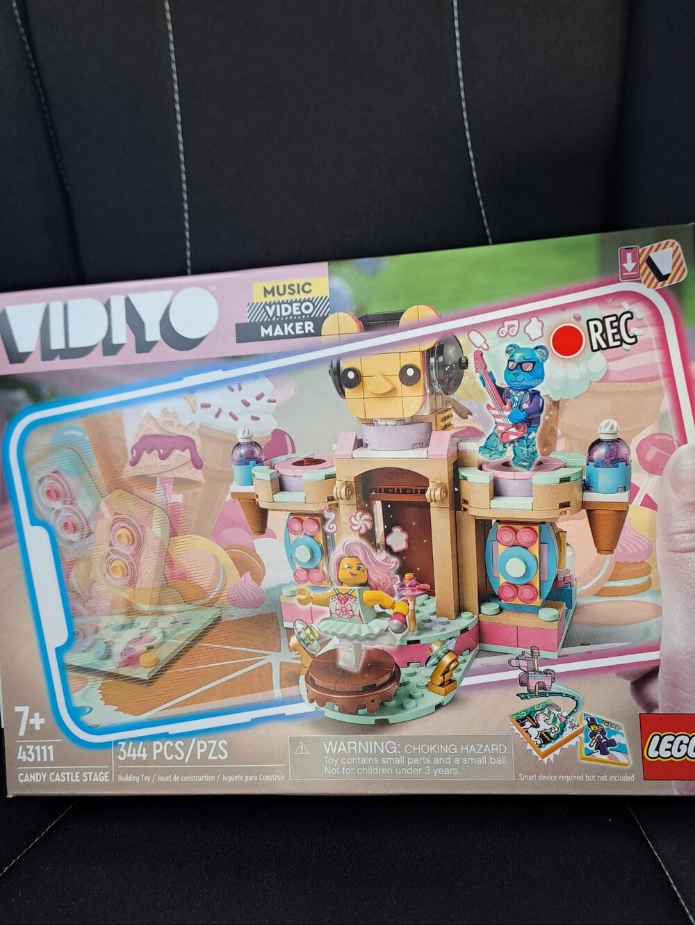 Lego VIDIYO Candy Castle Stage - Pink, Tan & Aqua